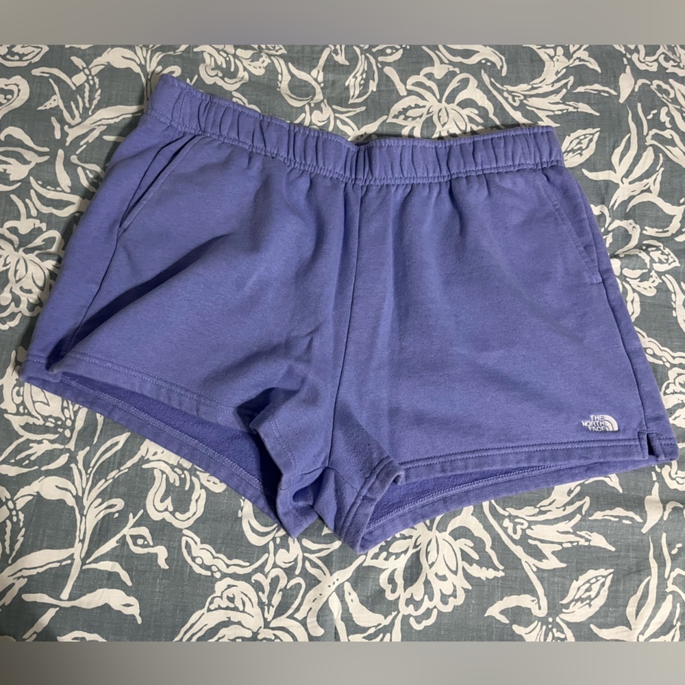 The North Face Purple Fleece Shorts